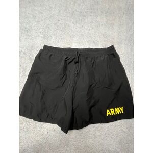 US Army APFU Physical Fitness Uniform Trunks Black Shorts XL
